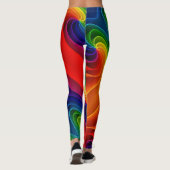 LEGGINGS MERRY CHRISTMAS RAINBOW (Dos)