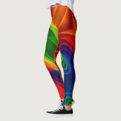LEGGINGS MERRY CHRISTMAS RAINBOW (Gauche)