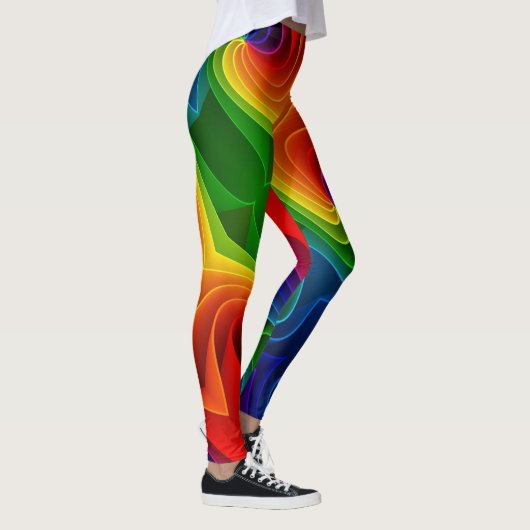 LEGGINGS MERRY CHRISTMAS RAINBOW (Droite)