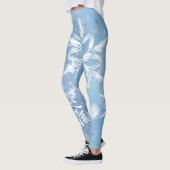 Leggings Merveilleuse neige de Noël (Gauche)