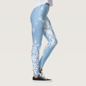 Leggings Merveilleuse neige de Noël (Droite)