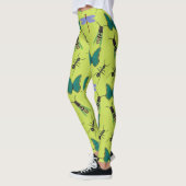 Leggings Merveilleux Motif papillon (Gauche)
