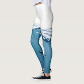 Leggings Merveilleux requin (Gauche)