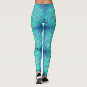 Leggings Mes légendes de sirènes avec l'entraînement des fe (Dos)