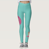 Leggings Message de mouton drôle - Il suffit de danser à pr (Devant)