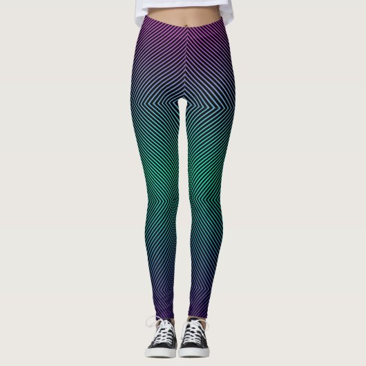Leggings Messin avec vos guêtres de yeux (Devant)