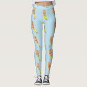 Leggings Mesure de bande système de mesure (Devant)