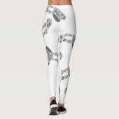 Leggings Mesures sur bande (Dos)