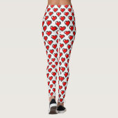 leggings met 8 bits hart (Achterkant)
