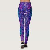 Leggings met abstracte kunst (Achterkant)