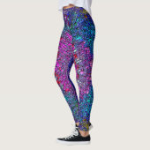 Leggings met abstracte kunst (Links)