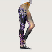 LEGGINGS MET BEHAALDE TIGER EN STORM SKY (Rechts)
