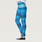 Leggings met blauwe strepen (Links)