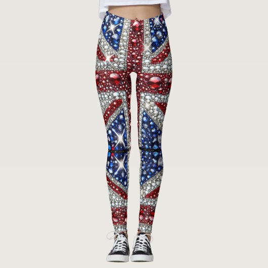 Leggings met British Colours design (Voorkant)