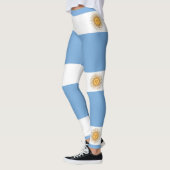 Leggings met de Argentijnse vlag (Links)