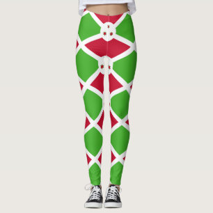Leggings met de Burundese vlag
