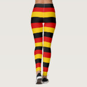 Leggings met de Duitse vlag (Achterkant)