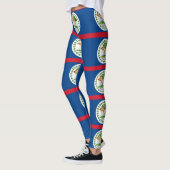 Leggings met de vlag van Belize (Links)