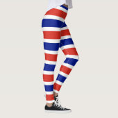 Leggings met de vlag van Costa Rica (Rechts)