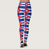 Leggings met de vlag van Cuba (Achterkant)