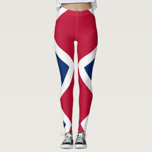 Leggings met de vlag van Denver, Colorado State, V