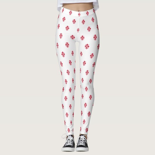 Leggings met de vlag van Florence, Italië (Voorkant)
