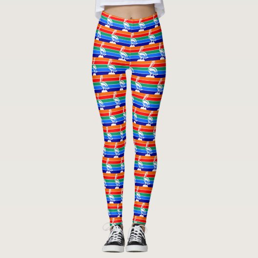 Leggings met de vlag van Florida (Voorkant)