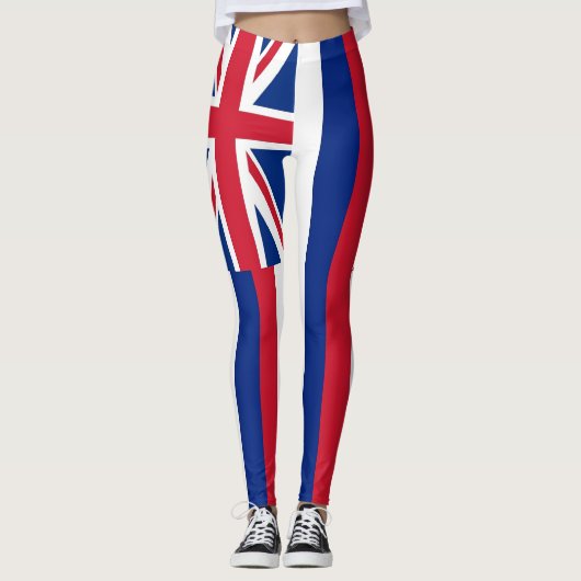 Leggings met de vlag van Hawaï, Verenigde Staten (Voorkant)