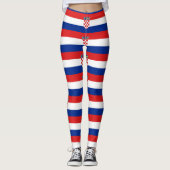 Leggings met de vlag van Kroatië (Voorkant)