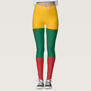 Leggings met de vlag van Litouwen