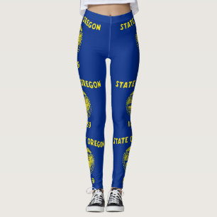 Leggings met de vlag van Oregon State, USA