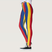Leggings met de vlag van Roemenië (Links)