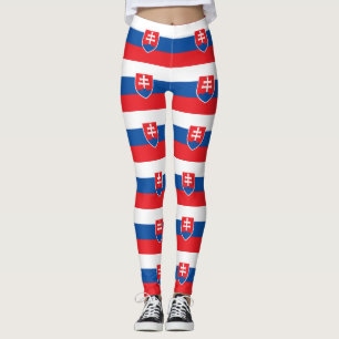 Leggings met de vlag van Slowakije