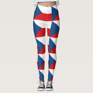 Leggings met de vlag van Tsjechië