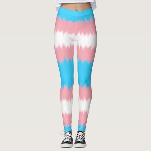 Leggings met een brede vlag (Voorkant)