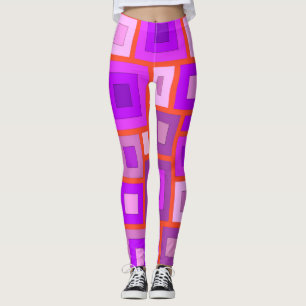 Leggings met een deel van geometrische vormen