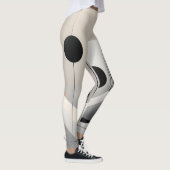 Leggings met een modern design dat eenvoud weerspi (Rechts)