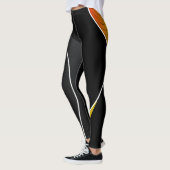 Leggings met een trendy ontwerp. (Links)