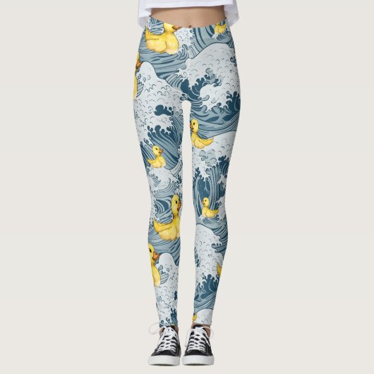Leggings met Eenden (Voorkant)