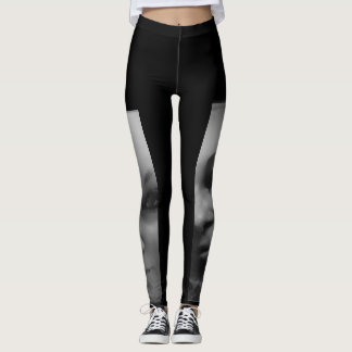 Leggings met gezicht
