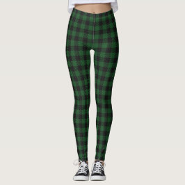 Leggings met groene buffalo-spelden