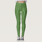 Leggings met groene strepen (Voorkant)