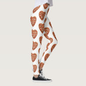 leggings met hartvormige pizza (Rechts)