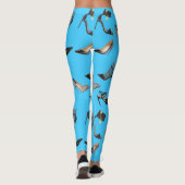Leggings met hoge Hiel-schokken, collage Stiletto- (Achterkant)
