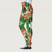Leggings met Iers Kleuren ontwerp (Links)