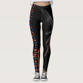 Leggings met kerstengel (Voorkant)