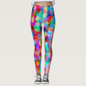 Leggings met kerstlampjes (Voorkant)