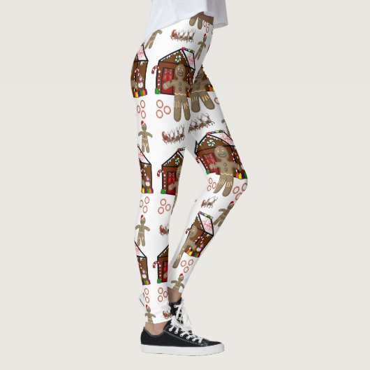 Leggings met kerstmis Man (Rechts)