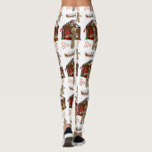 Leggings met kerstmis Man (Achterkant)