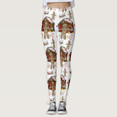 Leggings met kerstmis Man (Voorkant)